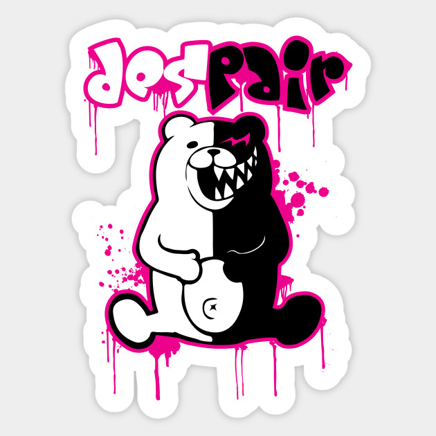 Danganronpa - Despair - Danganronpa - Sticker | TeePublic