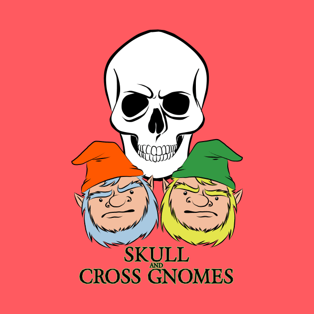 Skull & Cross Gnomes by DaleMettam