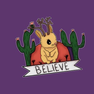 Jackalope: Believe T-Shirt