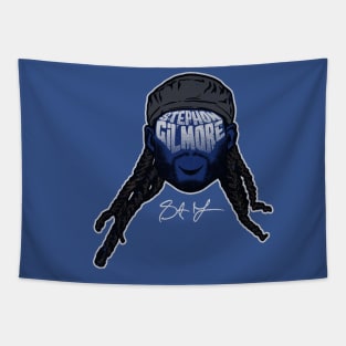 Stephon Gilmore Indianapolis Player Silhouette Tapestry