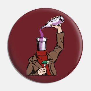 Vodka and Pickles Propaganda Pin