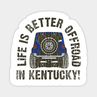 Offroad in Kentucky 4x4 Magnet