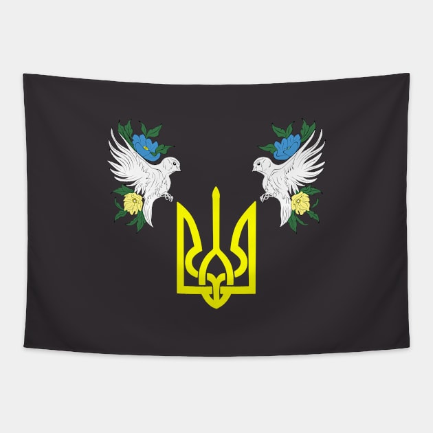 Free Ukraine Tapestry by MariRiUA