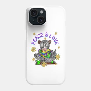 Peace loving Opossum Phone Case