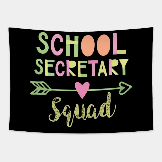 School Secretary Squad Tapestry by BetterManufaktur