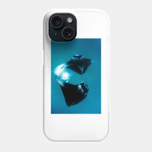 Manta rays feeding (C007/2162) Phone Case