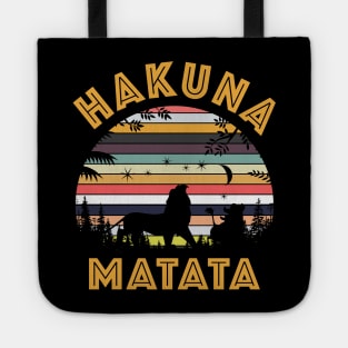 Hakuna Matata Retro Tote