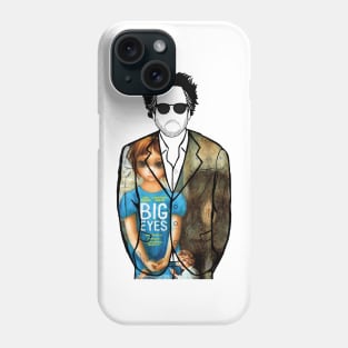 Tim Burton (Big Eyes) Portrait Phone Case