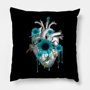 Floral heart 24 Pillow