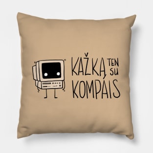 Kazka ten su kompais Pillow