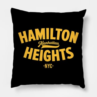 Hamilton Heights Chronicles: Urban Chic for NYC Explorers Pillow