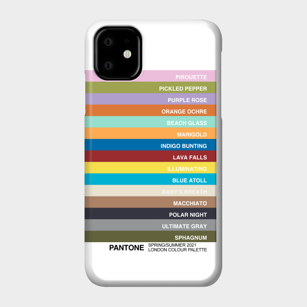 Pantone Color Palette For London Fashion Week Spring Summer 2021 London Fashion Week Pantone Phone Case Teepublic All of coupon codes are verified and tested today! teepublic