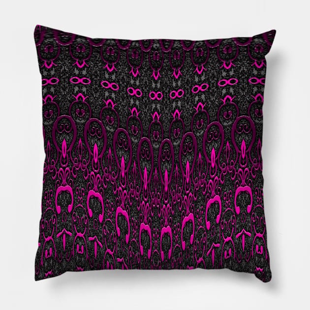 Baubles is Fuchsia Pillow by ArtistsQuest