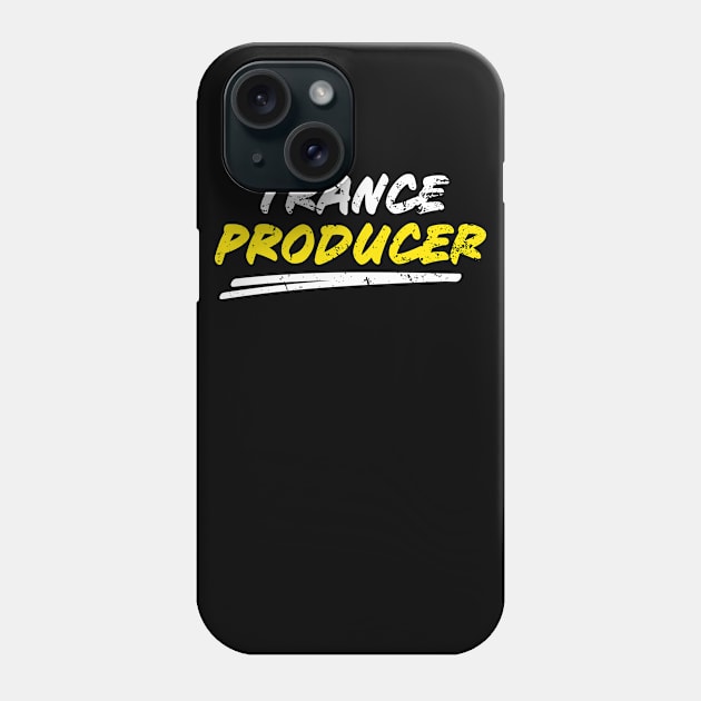 Trance Producer Electronic Dance Music Gift Phone Case by Super Fresh Art