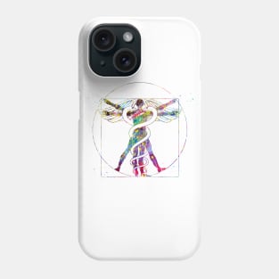 Caduceus medical sign Phone Case