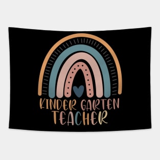 Boho Rainbow Kindergarten Teacher Kinder Back to School Tapestry