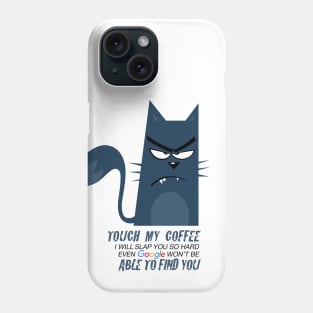 Cat Coffee Attitude Phone Case