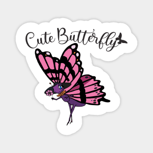 Cool Butterflies Design - Cute Butterfly Magnet