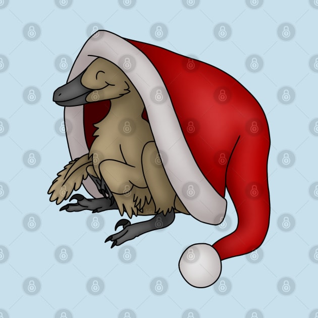 Wishing You a Dino-Mite Christmas! by saradrawspaleo
