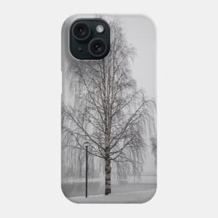 Tree in Winter Phone Case