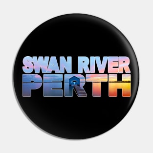 SWAN RIVER Perth - Western Australia Famous Boathouse Pin