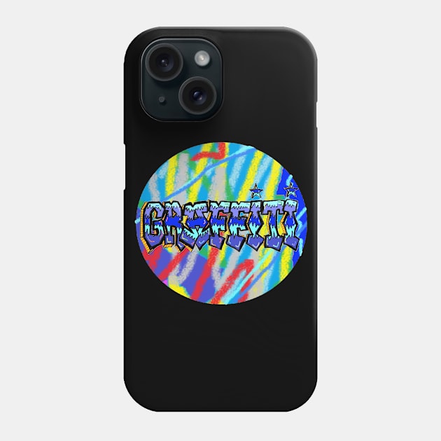 graffiti scribble 7 Phone Case by LowEndGraphics