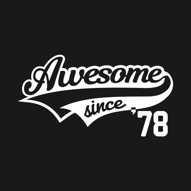 Awesome since 1978 by hoopoe