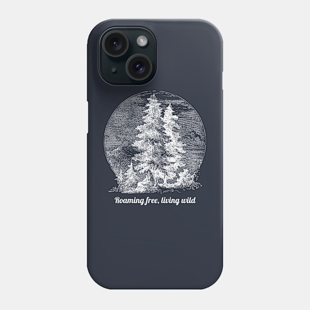 Forest, Moutain Phone Case by Salasala