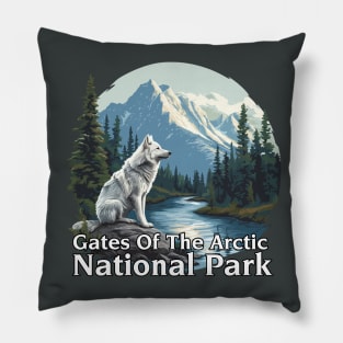 Gates Of The Arctic National Park Alaska Pillow