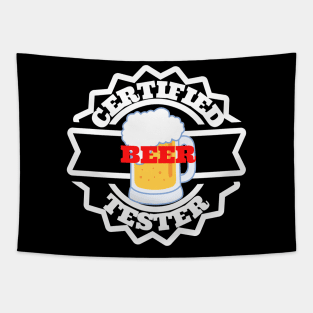 certified beer tester Tapestry