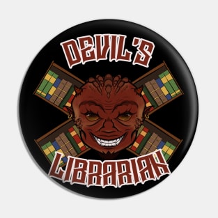 Devil's Librarian Pin