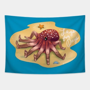 Octo-Buddy Legs for Days Tapestry