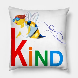 Be Kind for kids and adults positive message Pillow