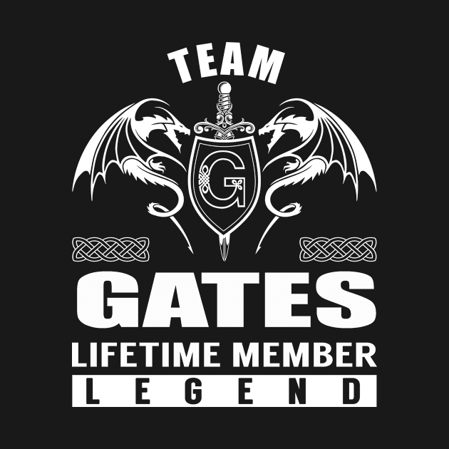 Team GATES Lifetime Member Legend by Lizeth