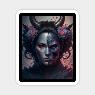 Geisha Oni Magnet