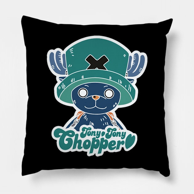 Tony Tony Chopper Pillow by MACIBETTA