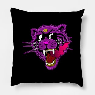 The Purple Tiger Pillow