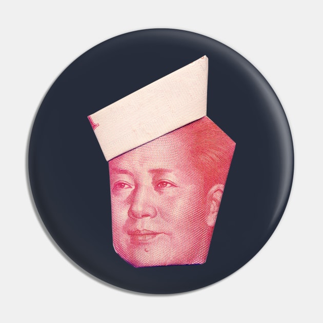 Mao / Money Origami Pin by yosuke