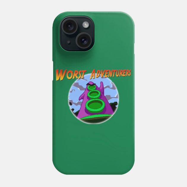 WORST ADVENTURERS Purple Tentacle Phone Case by haegifrq