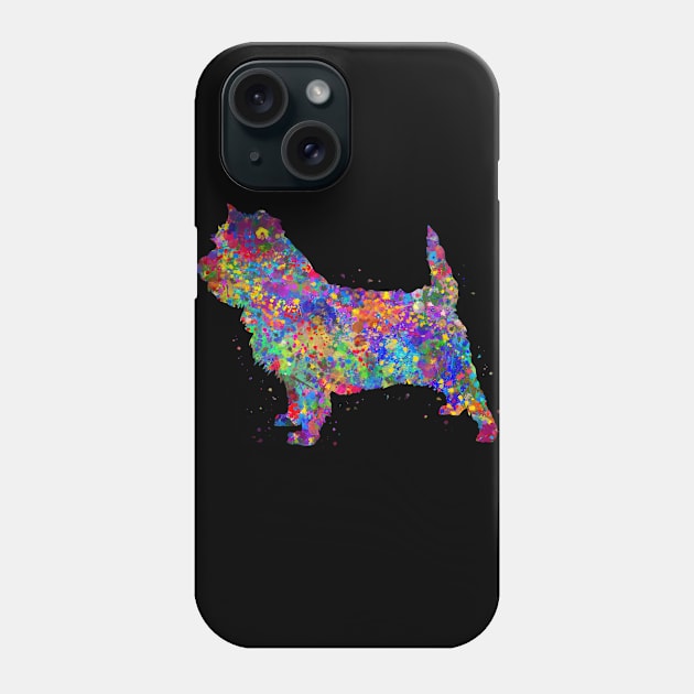 Cairn Terrier dog Phone Case by Yahya Art