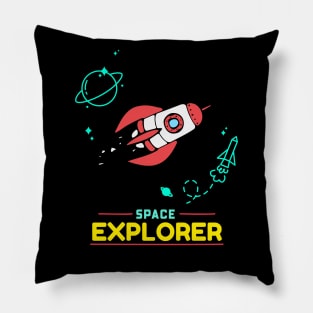 Space Explorer | Cute Baby Pillow