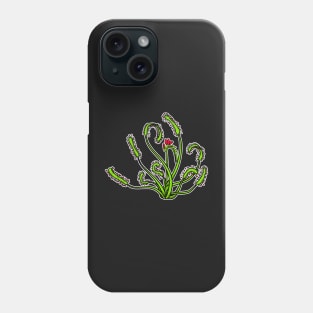 Botanical Cape Sundew Drosera Capensis Carnivorous Plant Gift Phone Case