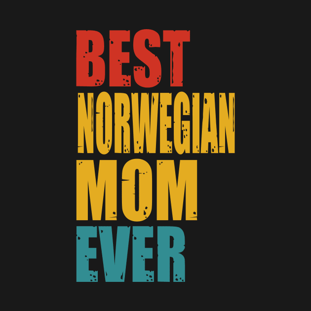 Vintage Best Norwegian Mom Ever by suttonouz9