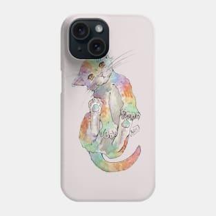 Rainbow Kitten Phone Case