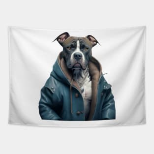 American Staffordshire Terrier Harlem style Tapestry