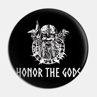 Honor The Gods - Odin Pin