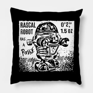 Robot Rampage Pillow