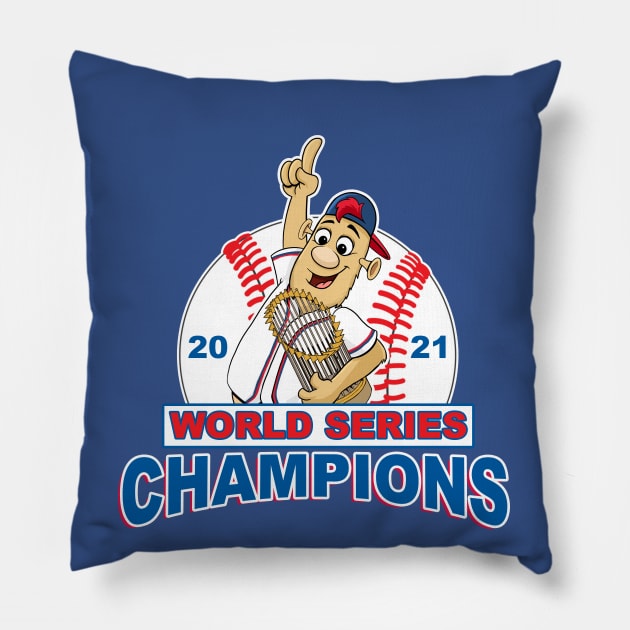 Atlanta Braves Team Mascot Pillow