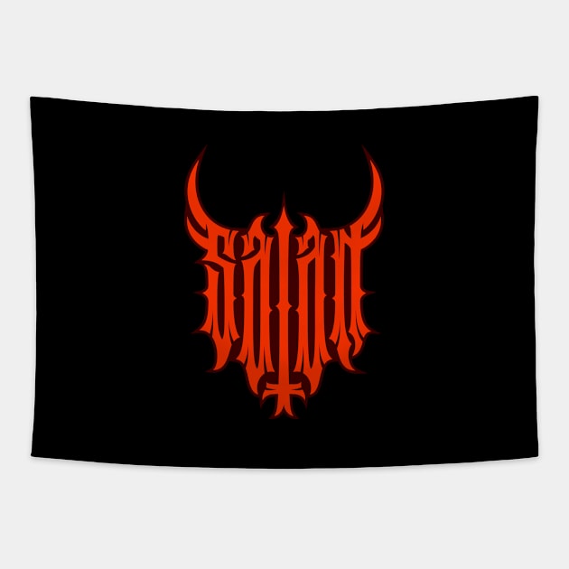 Satan Tapestry by wiktor_ares