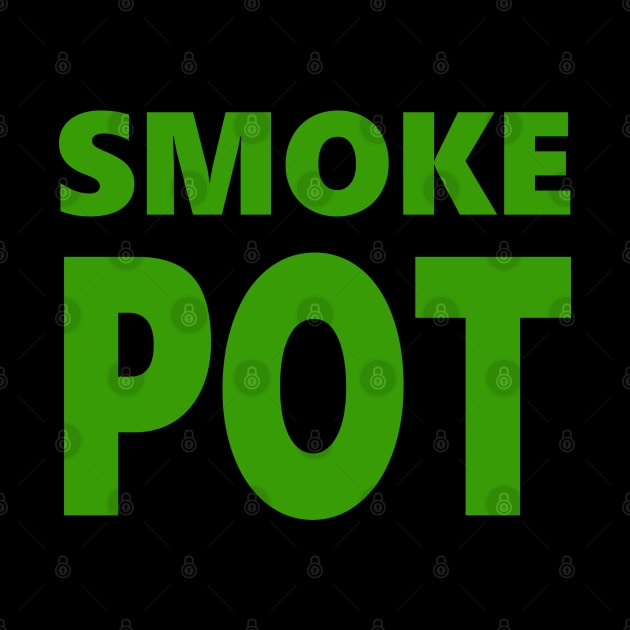 SMOKE POT - green vintage by ohyeahh